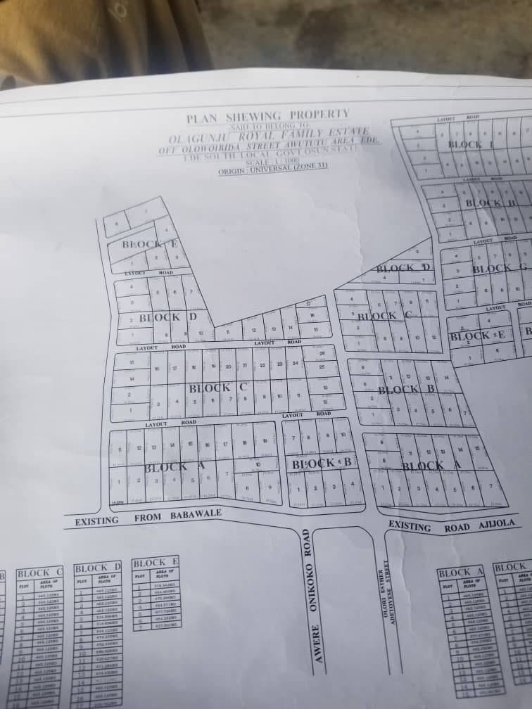 Plots of land for sale